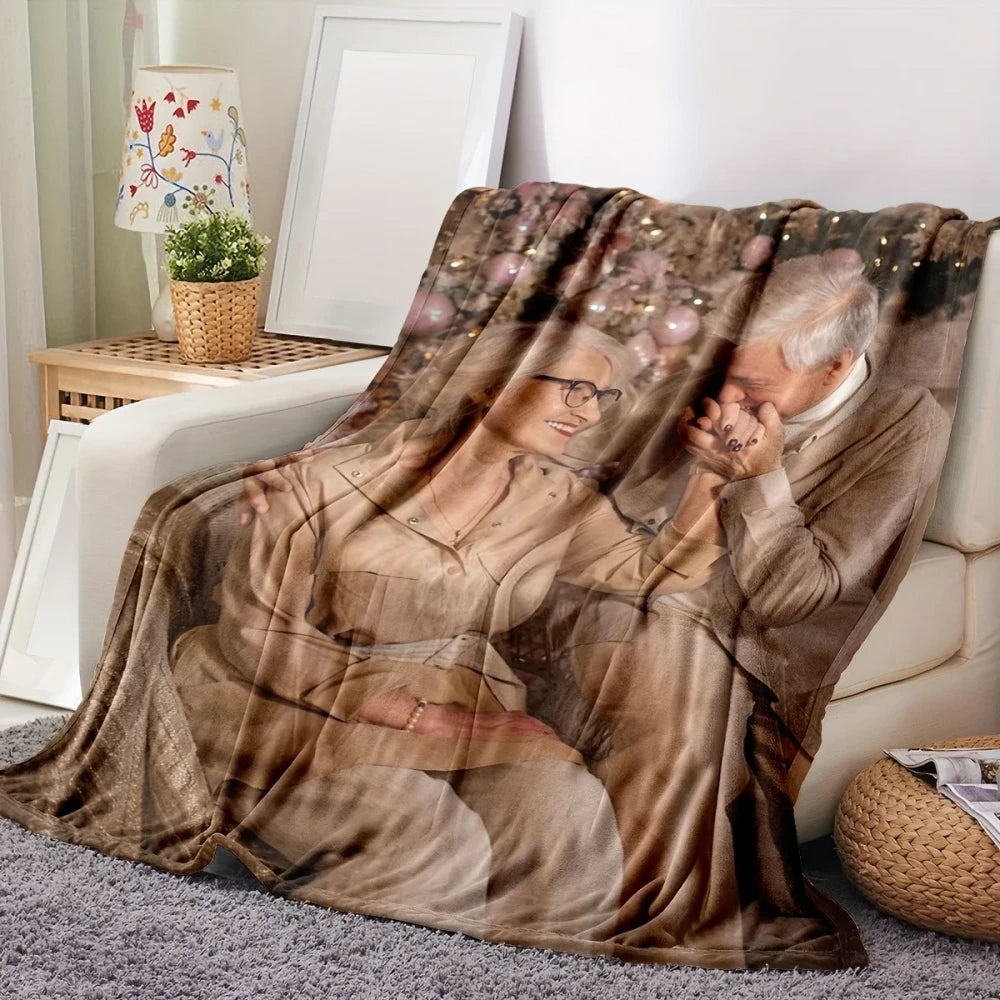 Soft Printed Flannel Blanket