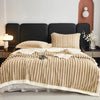 Weighted Fleece Sofa Blanket