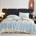 Weighted Fleece Sofa Blanket