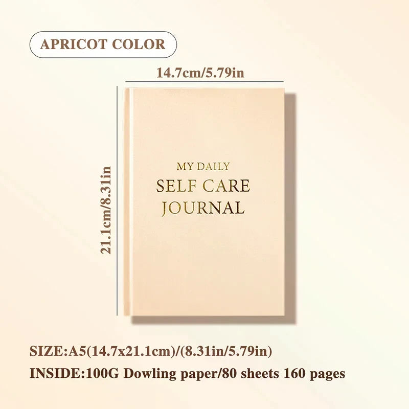 Fabric Self-Care Gratitude Journal