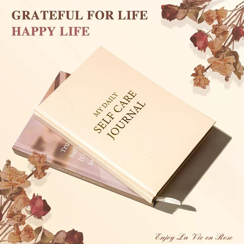 Fabric Self-Care Gratitude Journal