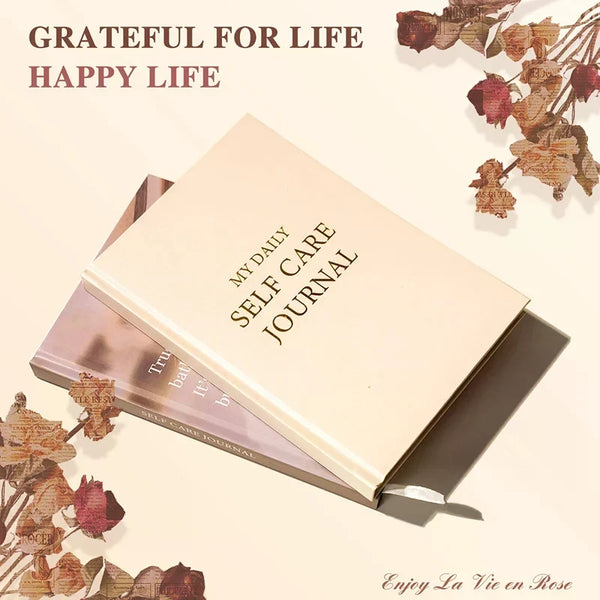 Fabric Self-Care Gratitude Journal