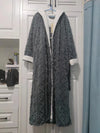 Flannel Hooded Winter Bathrobe