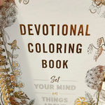 Faith Based Floral Coloring Book