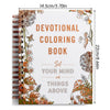 Faith Based Floral Coloring Book