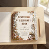 Faith Based Floral Coloring Book